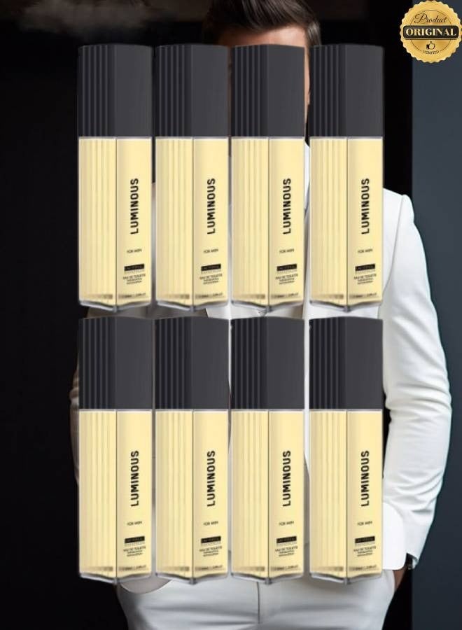 Uf 8 Pieces Luminous For Men Perfume EDT 100ML - Image 1