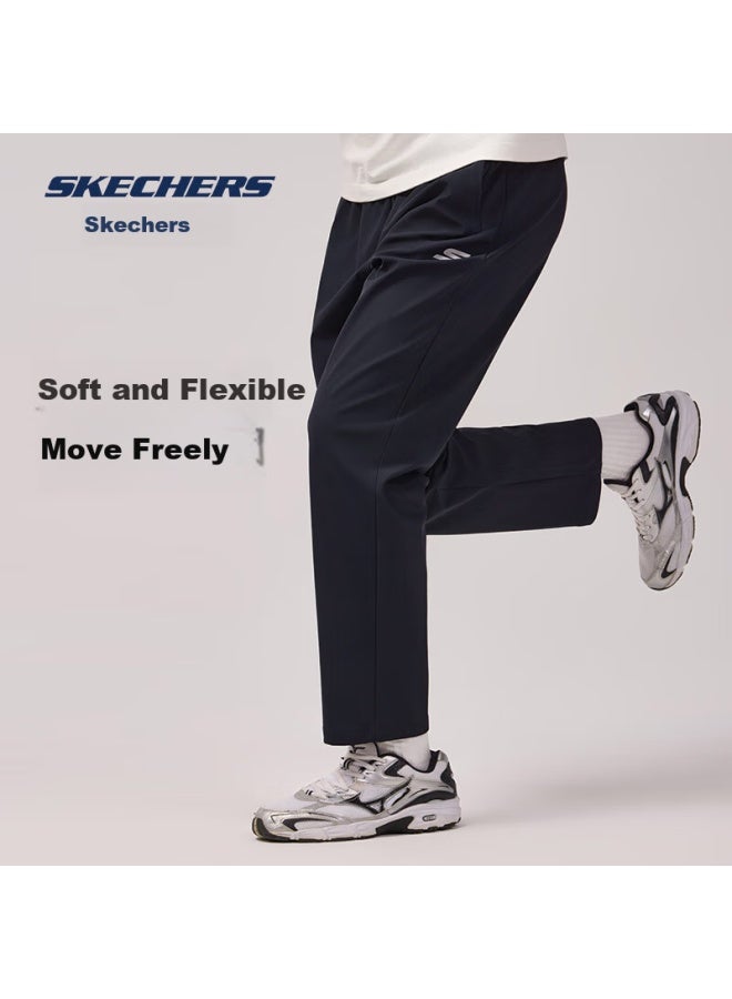Skechers Casual Pants For Men, Autumn And Winter Christmas New Outdoor Versatile Sports Pants, Sweatpants, Loose Comfortable Straight-leg Trousers - Image 2