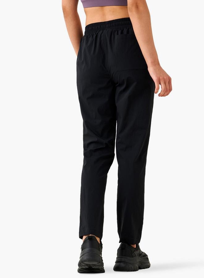 Kappa Track Pants with Drawstring Closure and Pockets - Image 3
