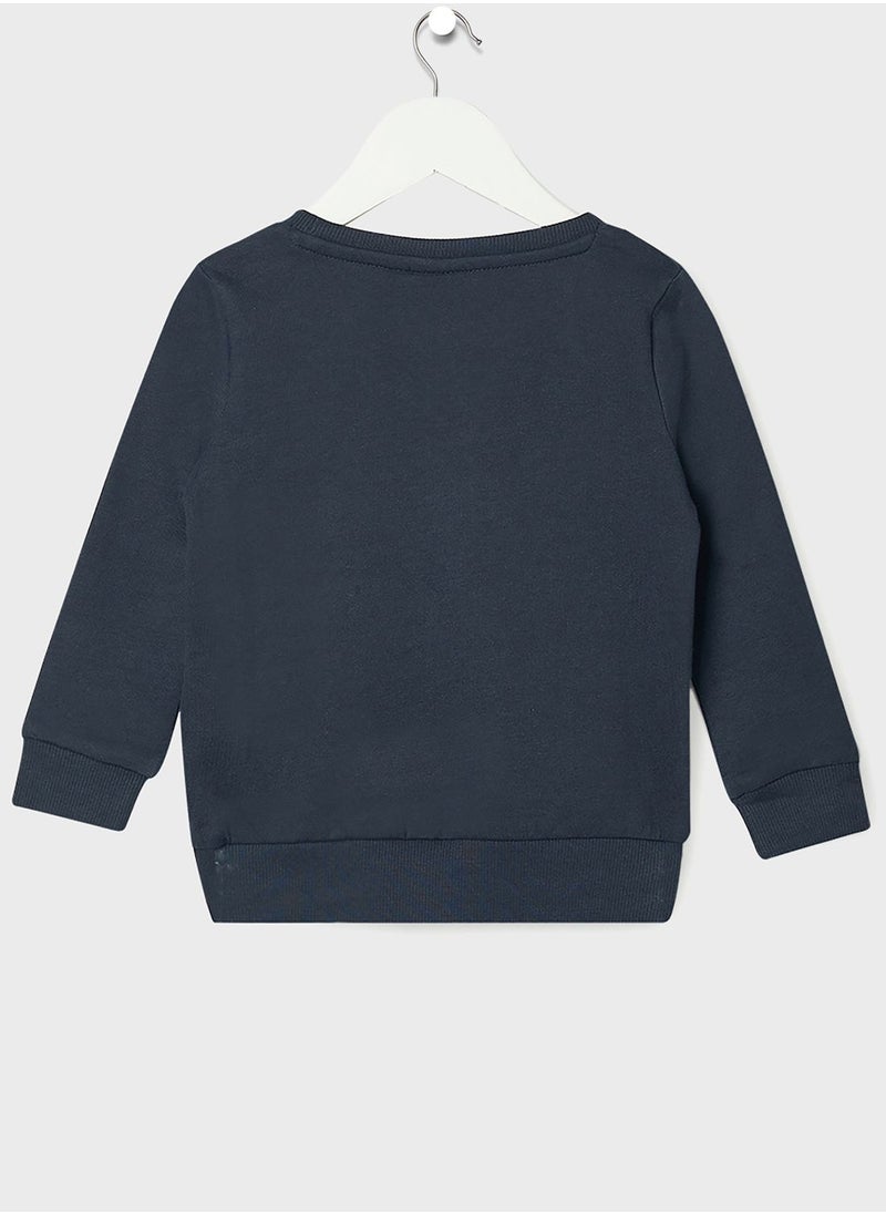 NAME IT - Infant Basic Long Sleeve Sweatshirt - Image 1