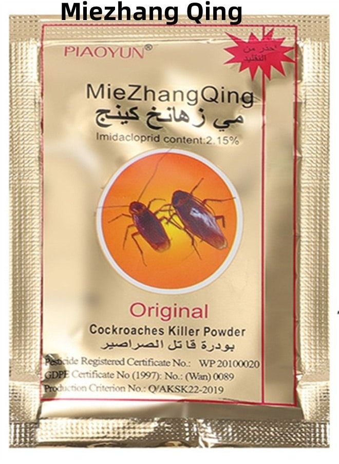 Miezhang Qing Cockroach Killer Powder 50Packs  - Image 1