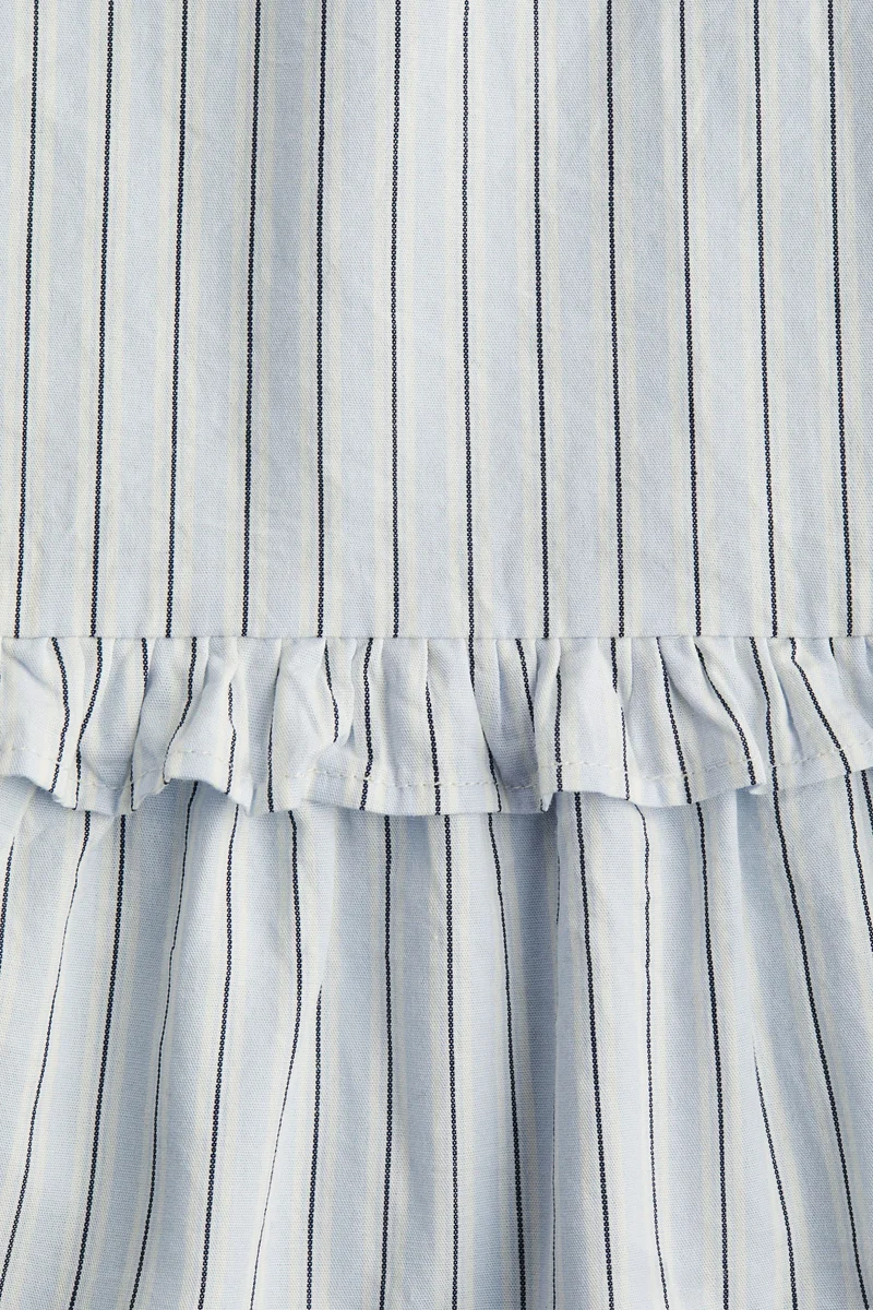 H&M Cotton peplum top