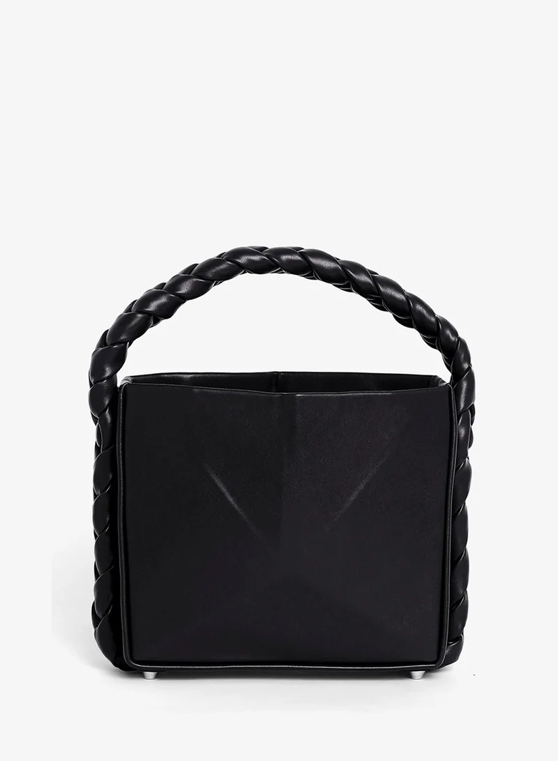 Haute Sauce  The Kaleidoscope Bucket Bag - Midnight Black for Women | Best Price UAE