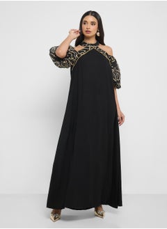 Khizana Cold Shoulder Dress  - Image 1