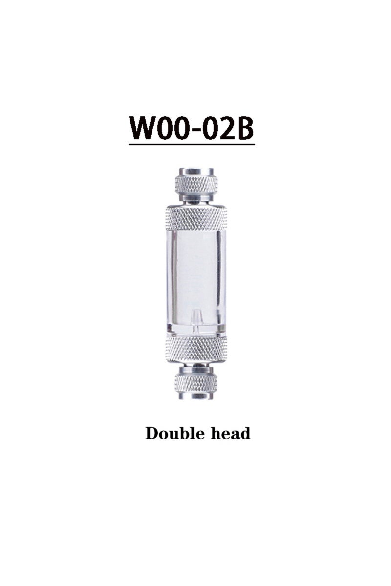 إيروريكس W00-02B ZRDR عداد فقاعات ثاني أكسيد الكربون لحوض السمك، مولد ومنظم ثاني أكسيد الكربون لحوض السمك، معدات معدنية أحادية الرأس