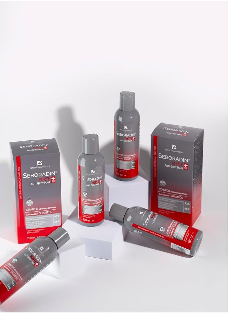 Seboradin - Anti Grey Hair Shampoo and Hair Color Enhancer 200ml - Image 1