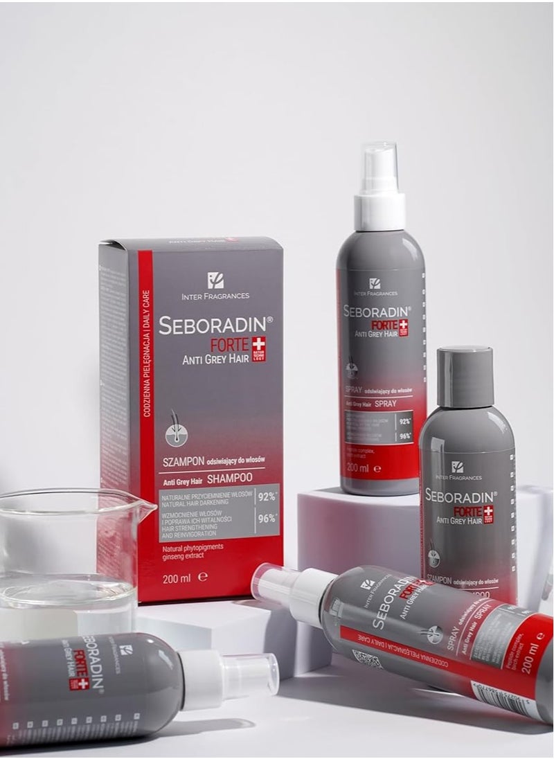 Seboradin - Anti Grey Hair Shampoo and Hair Color Enhancer 200ml - Image 1