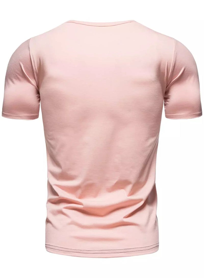 Men Cut And Sew Letter Graphic Tee  - Image 2