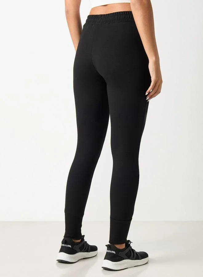 ADOT by Splash Cuffed Jog Pants with Elasticised Waistband and Drawstring