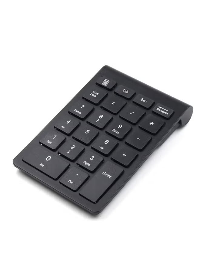 X-level 22 Keys Bluetooth Wireless Number Pad Rechargeable Mini 2.4GHz Numeric Keypad Portable Silent Financial Accounting Numeric Keypad Keyboard Extensions Efficiently Data Entry with Arrow for Laptop Desktop MacBook Pro Air iMac iPhone iPad - Image 5