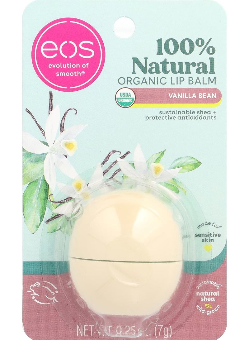EOS, 100% Natural Organic Lip Balm, Vanilla Bean, 0.25 oz (7 g) - Image 5