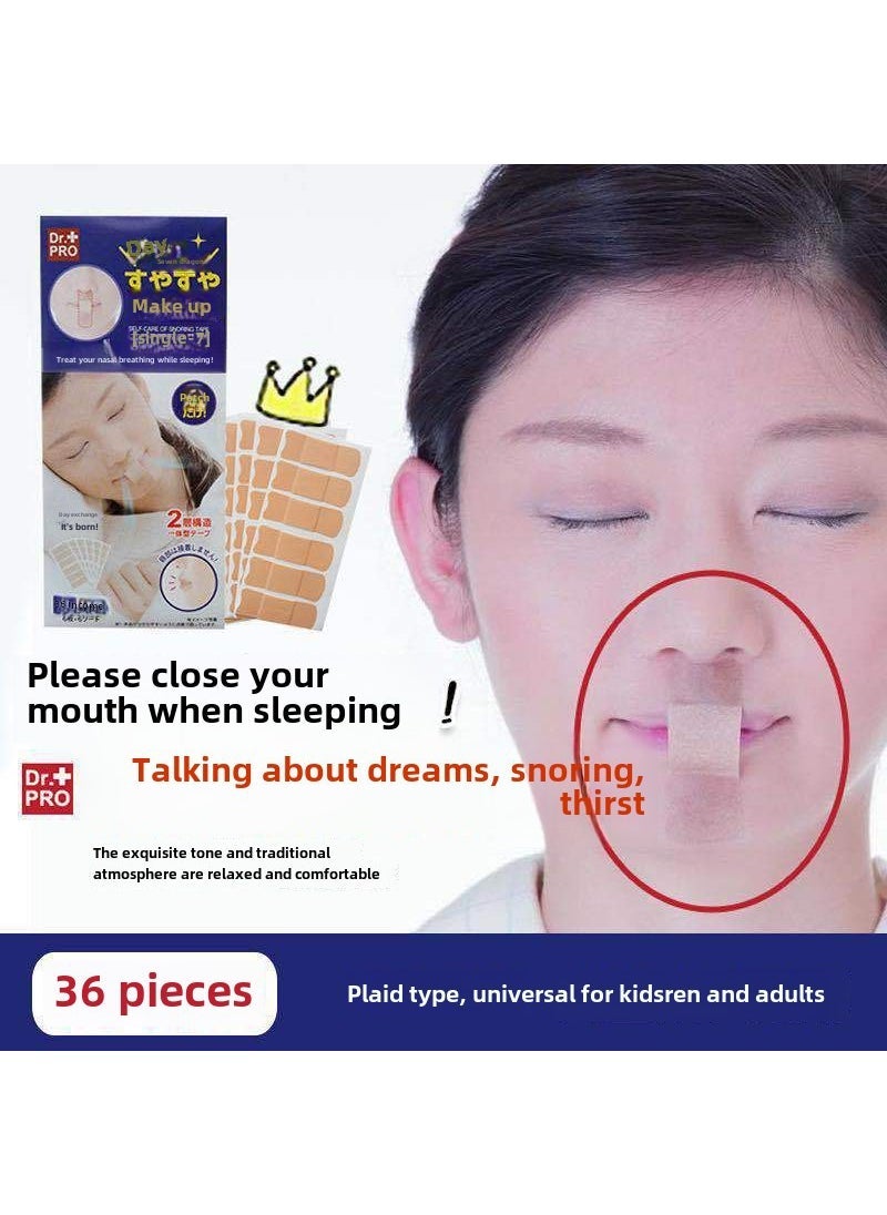 Generic 1 x 5 pcs Japanese Snoring Relief Nasal Strips I shape 36 color bags