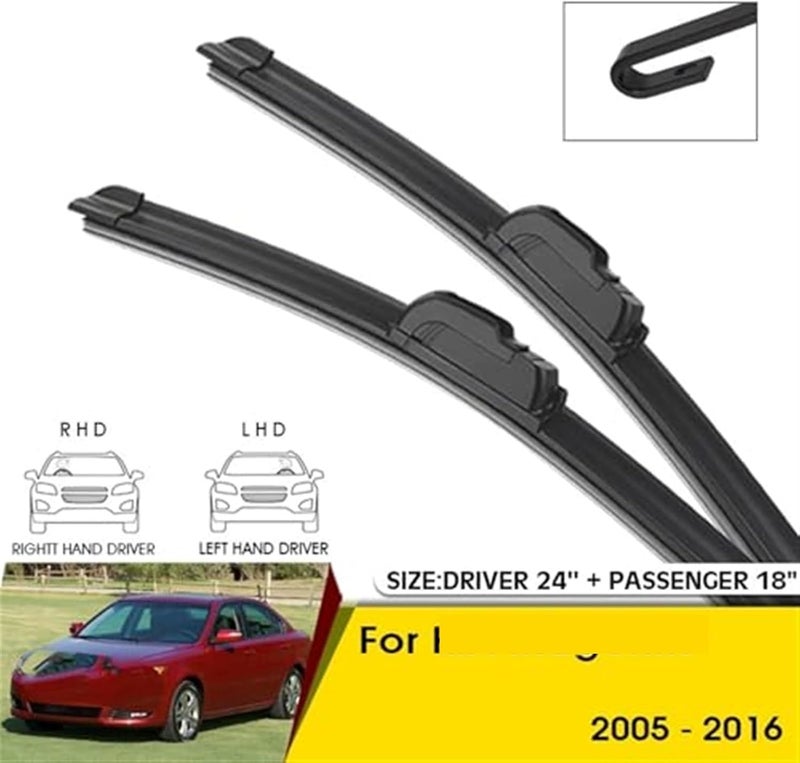 Wivplex Windshield Wiper Blades for Kia Magentis 2005-2016 - Image 5