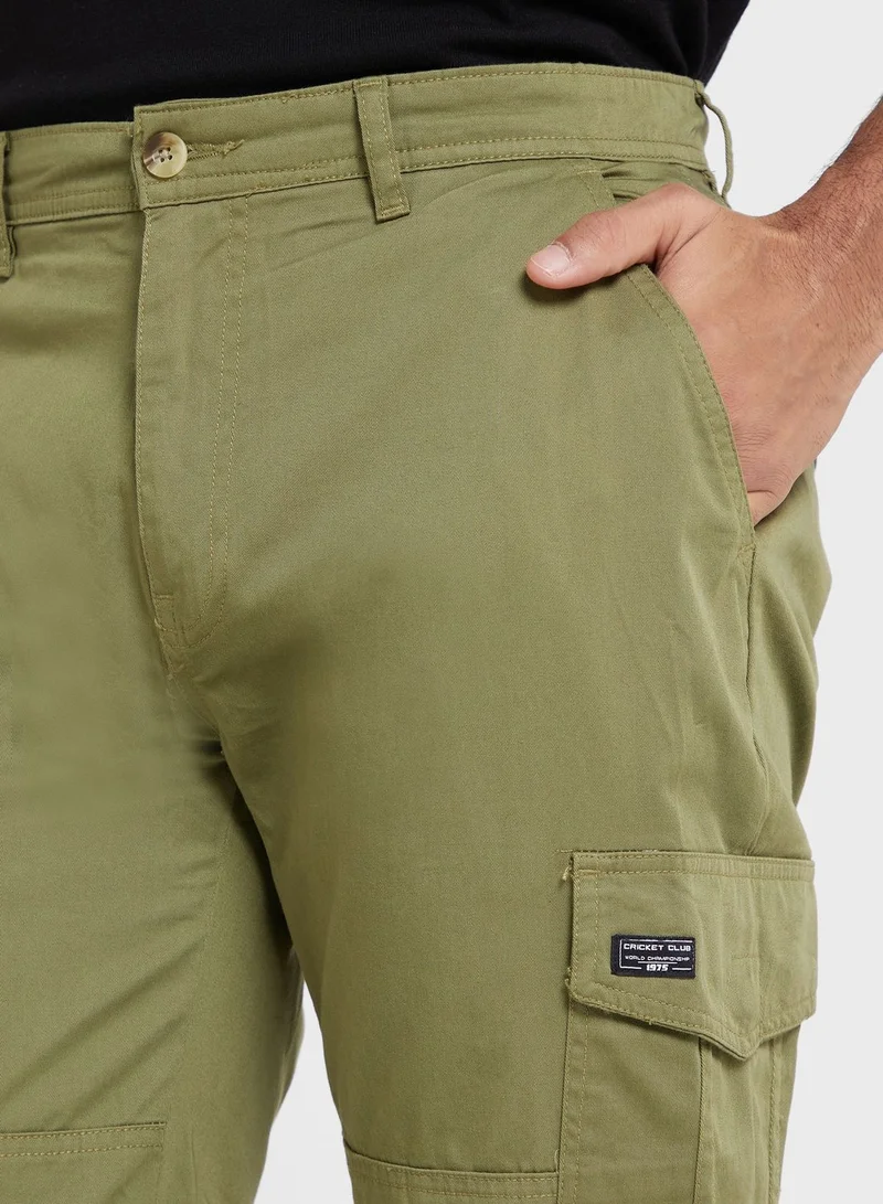 Thomas Scott Thomas Scott Men Smart Slim Fit Easy Wash Chinos