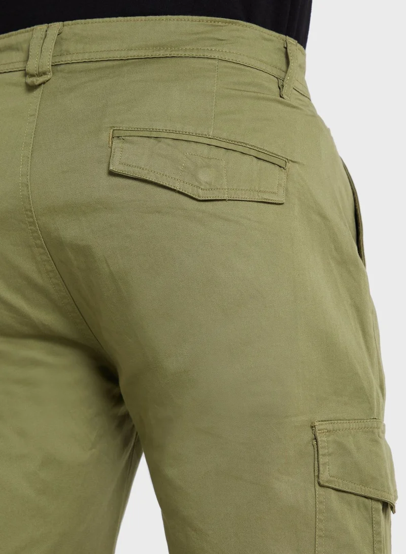 Thomas Scott Thomas Scott Men Smart Slim Fit Easy Wash Chinos