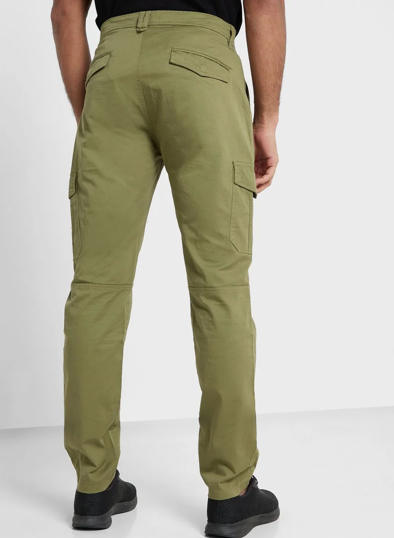 Thomas Scott Thomas Scott Men Smart Slim Fit Easy Wash Chinos