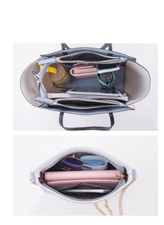 Maple's PU Leather Shoulder Messenger Bag Set of 4pcs. (Messenger Bag + Crossbody Bag + Clutch Wallet + Card Holder)  - Image 2