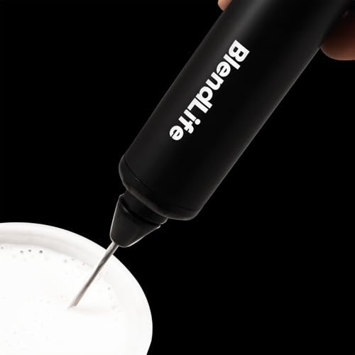 BlendLife Electric Milk Frother Handheld, USB Rechargeable Foam Maker with 3 Adjustable Speeds, Detachable Whisks for Effortless Frothing, Ideal for Coffee, Lattes, Matcha, Cappuccinos & Hot Chocolate - Image 4