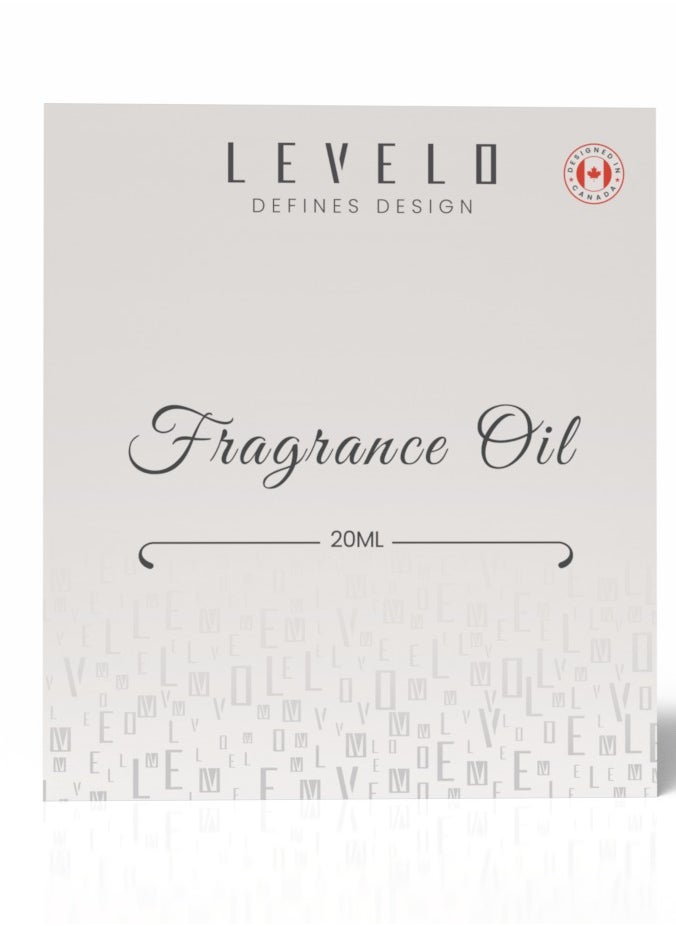 LEVELO - Fragrance Oil 20ml / Parisian Dusk / Amber Euphoria / Orchid of Eden / Perfect for Diffusers/Humidifiers/or Personal Fragrance Applications - Clear - Image 1