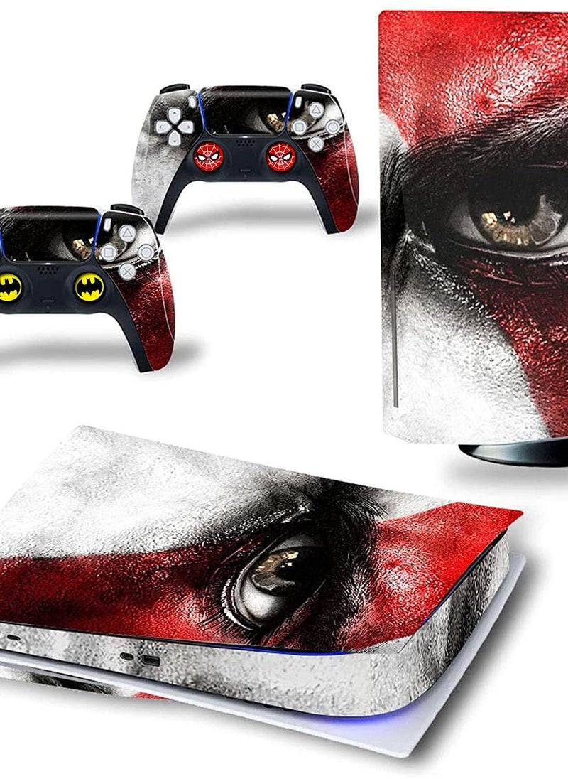 مجموعة قبضة الإبهام جالاكسي 4 قطع لوحدات تحكم PS4/PS5 - Image 3