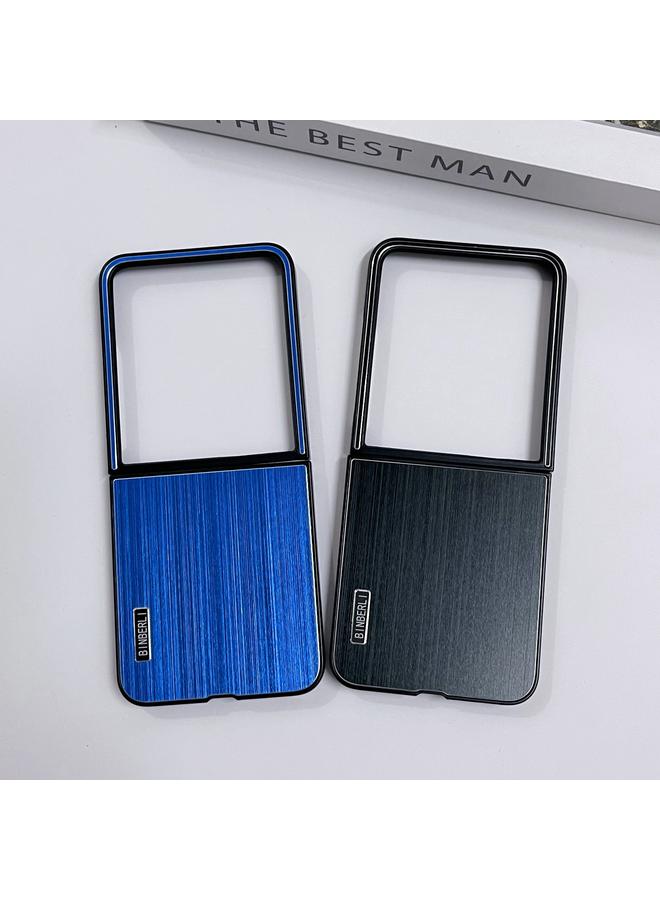 S-TOP Case For Motorola Moto Razr 50 Ultra PC Hybrid Aluminum Alloy Brushed Shockproof Phone Case - Image 4