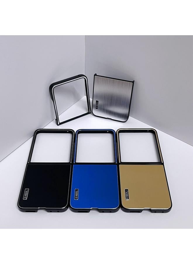 S-TOP Case For Motorola Moto Razr 50 Ultra PC Hybrid Aluminum Alloy Brushed Shockproof Phone Case - Image 5