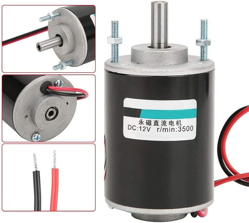 30W Hollow Shaft Permanent Magnet Brush DC Motor Speed Control 12V 24V - Image 3