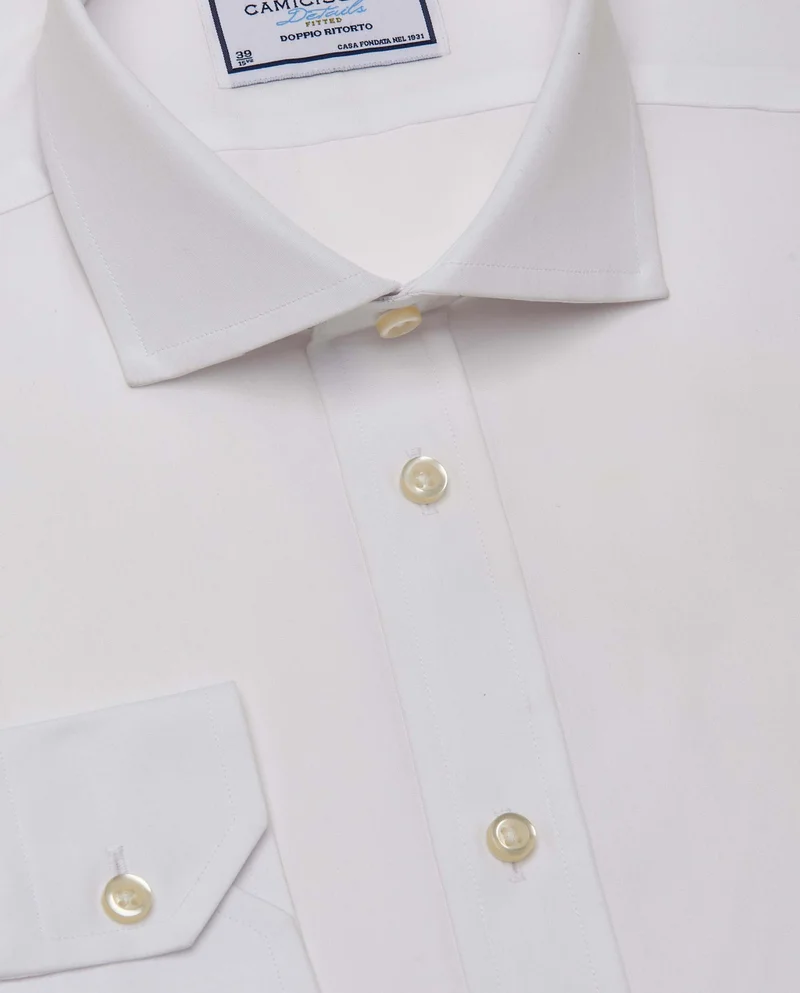 كاميتشسما قميص بتفاصيل بلون أبيض