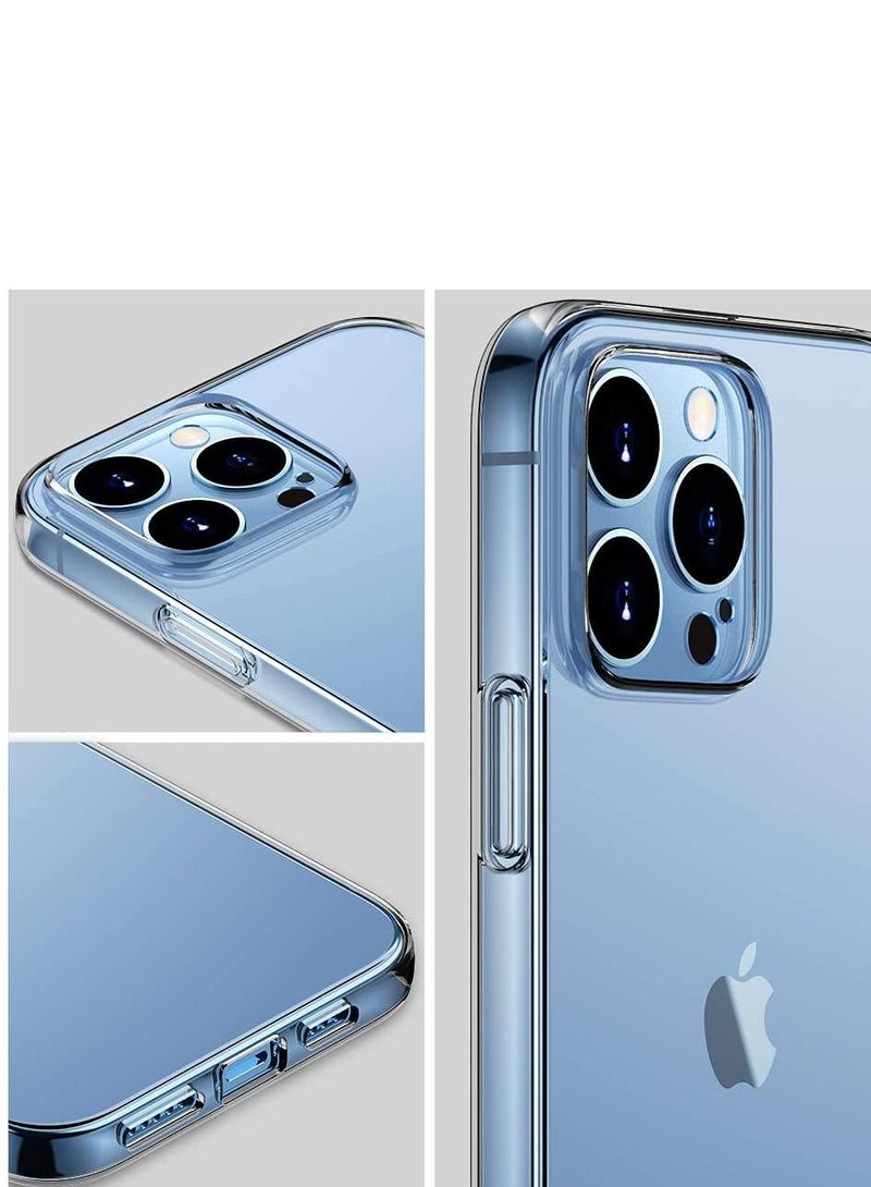 iPhone 14 Pro Max Case Ultra [Slim Thin] Scratch Resistant TPU Rubber Soft Silicone Protective Crystal Clear Case Cover for iPhone 14 Pro Max(Clear) - Image 2