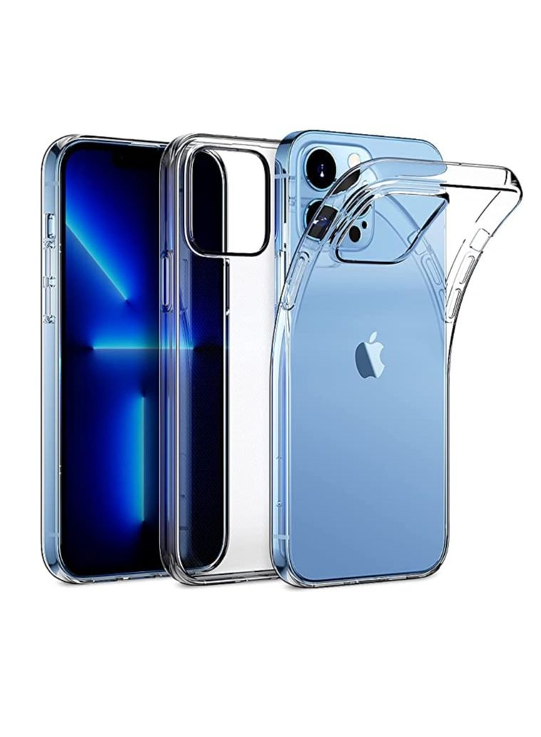 iPhone 14 Pro Max Case Ultra [Slim Thin] Scratch Resistant TPU Rubber Soft Silicone Protective Crystal Clear Case Cover for iPhone 14 Pro Max(Clear) - Image 1