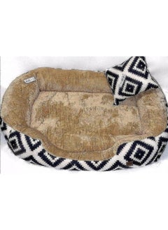 Moro Moro Large Square Pet Bed – Plush & Supportive for Dogs and Cats  - Image 1
