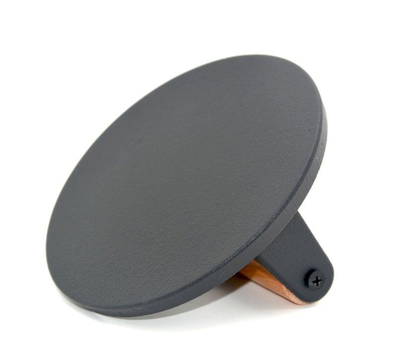 JNXHON Kitchen Tools Heavy Duty Cast Iron Grill Press Burger Press Bacon Press Barbecue Press Meat Press Burger Smasher Griddle Press Round Flat Press with Anti Scalding Wooden Handle 57