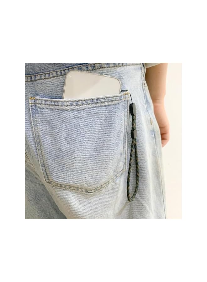 Green Tiger 10 PCS Phone Strap Phone Lanyard, Adjustable Hand Wrist Strap Mobile Accessories for Phone, 10 Colors Nylon Phone Charm Accessories for Girls and Outdoor Activities - Image 5