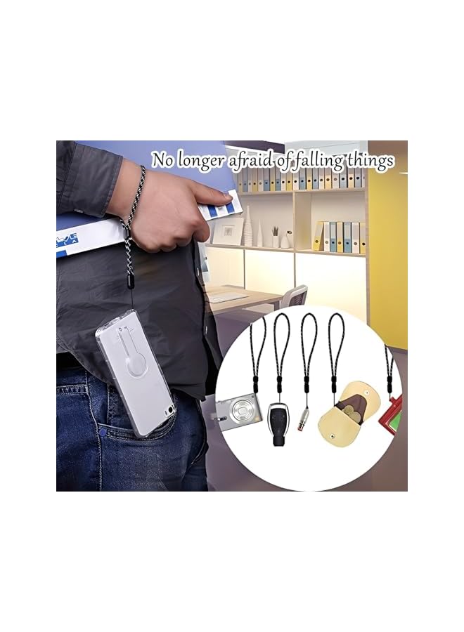 Green Tiger 10 PCS Phone Strap Phone Lanyard, Adjustable Hand Wrist Strap Mobile Accessories for Phone, 10 Colors Nylon Phone Charm Accessories for Girls and Outdoor Activities - Image 2