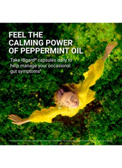 IBgard Gut Health Supplement, Peppermint Oil Capsules for Abdominal Comfort, 48 Capsules (Packaging May Vary)  - Image 2