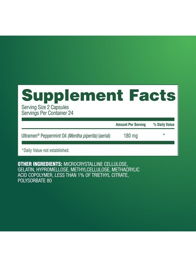 IBgard Gut Health Supplement, Peppermint Oil Capsules for Abdominal Comfort, 48 Capsules (Packaging May Vary)  - Image 5