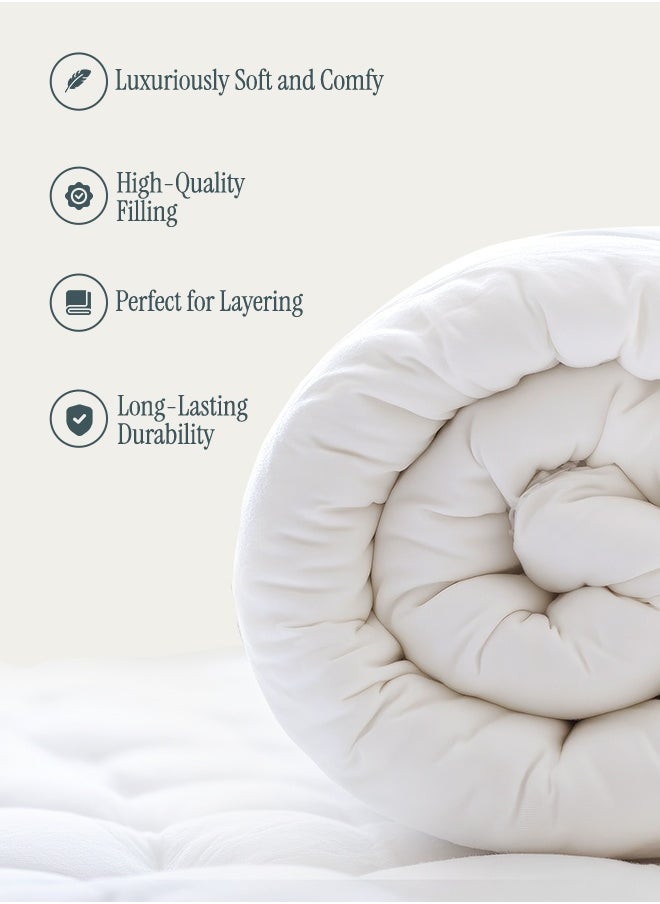 Good Sleep Premium White Duvet – Hotel-Quality Softness & Year-Round Comfort, Ultra-Fluffy, Breathable & Lightweight Warmth (Single 210x160 cm)  - Image 1