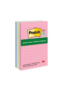 Greener Notes, 4X6 In, 5 Pads, America'S 1 Favorite Sticky Notes, Sweet Sprinkles Collection, Pastel Colors, Clean Removal, 100% Recycled Material (660Rpa) - pzsku/Z18247EFA18FB85D95B79Z/45/_/1721572915/58cfee3b-9b03-470b-a7bb-5d5aa3fc2a88