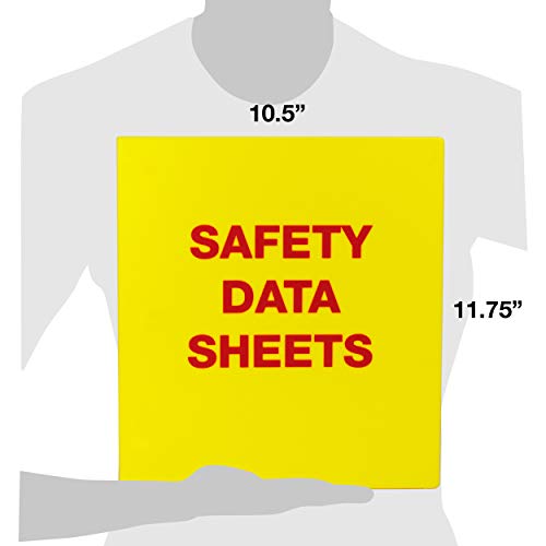 UniKeep SDS Binder - 1.5'' Capacity, (3 Poly Rings), Fully Enclosed - Image 2