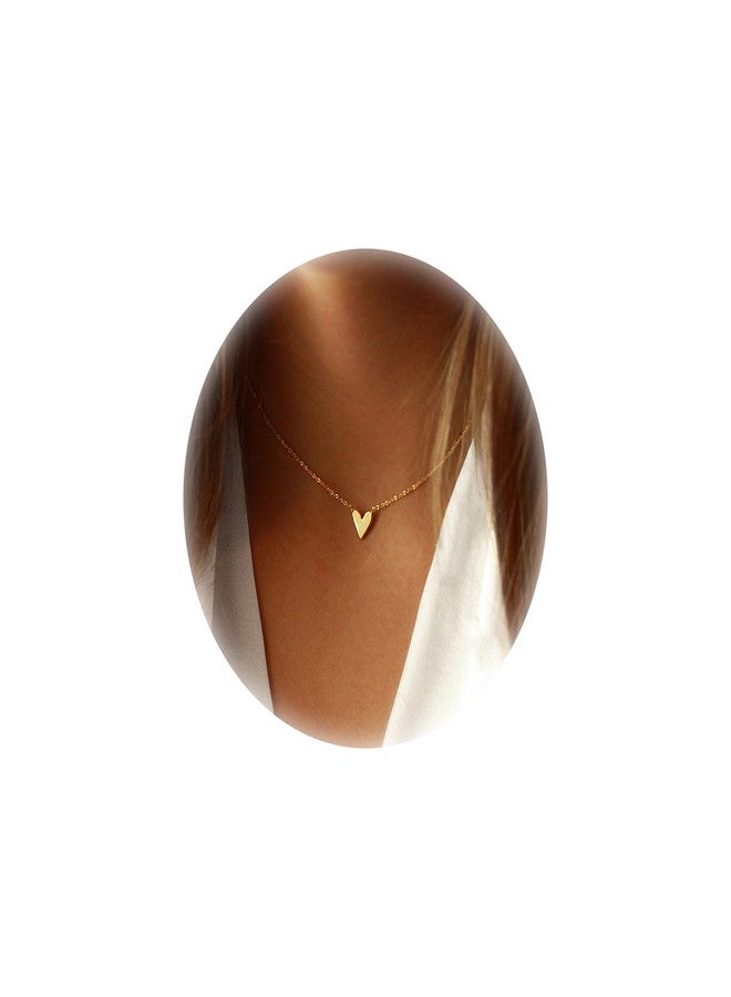 Collner 14K Gold Heart Pendant Necklace for Women Dainty Star Necklace Tiny Evil Eye Choker Necklace Boho Crescent Moon Necklace Minimalist Jewelry - Image 1