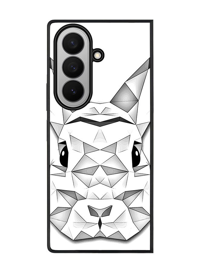 Stylizedd For Samsung Galaxy Z Fold7 Case,Slim fit Camera Protection, Shockproof Thin Phone cover  - Poly Bunny