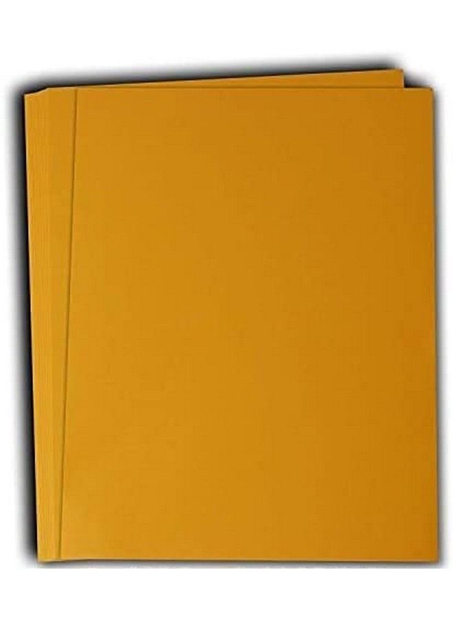 Hamilco Colored Cardstock Paper 11X17" Sun Gold Color Card Stock Paper 50 Pack - Image 2