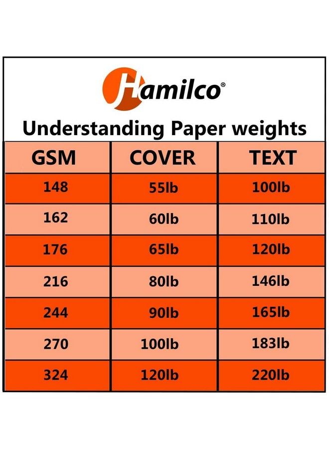 Hamilco Colored Cardstock Paper 11X17" Sun Gold Color Card Stock Paper 50 Pack - Image 5
