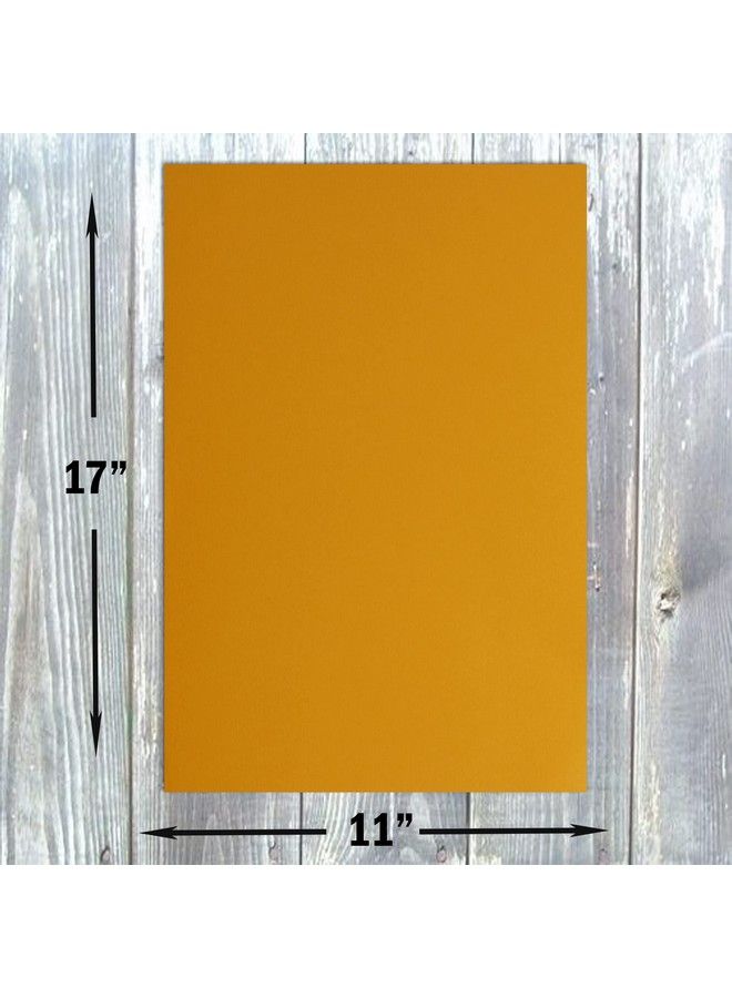 Hamilco Colored Cardstock Paper 11X17" Sun Gold Color Card Stock Paper 50 Pack - Image 3