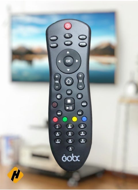GOBOX M2 Digital Satellite Receiver Remote Control Black