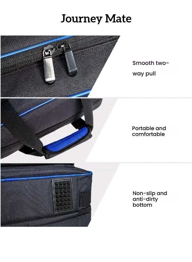 Journey Mate Travel Storage Bag for Ps5, Shoulder Bag For Playstation 5 Console & Accessories, Large Capacity Accessories  - Image 2