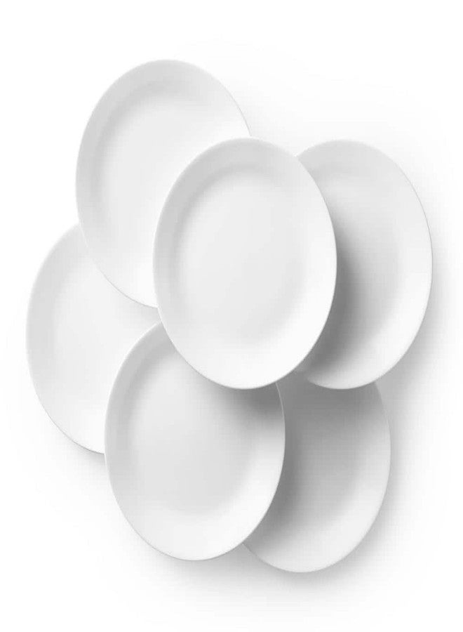 Corelle Winter Frost Plates White Dinner 10-1/4" Dia. (Pack of 6) - Image 1