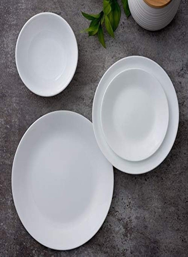 Corelle Winter Frost Plates White Dinner 10-1/4" Dia. (Pack of 6) - Image 3