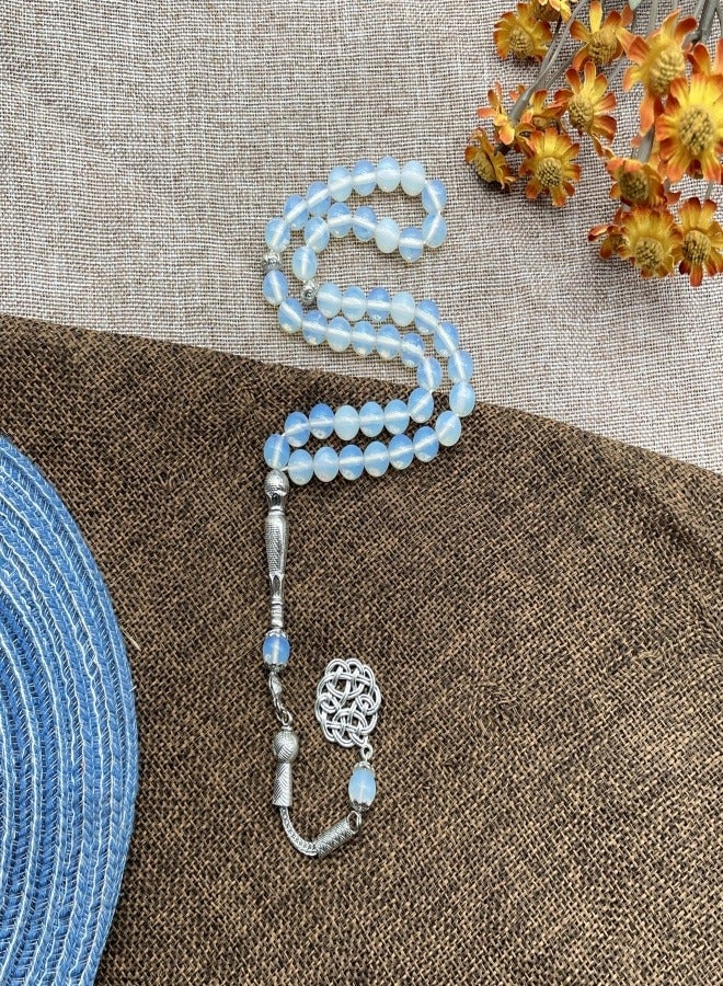 8mm 45 opal Muslim prayer beads - Image 4