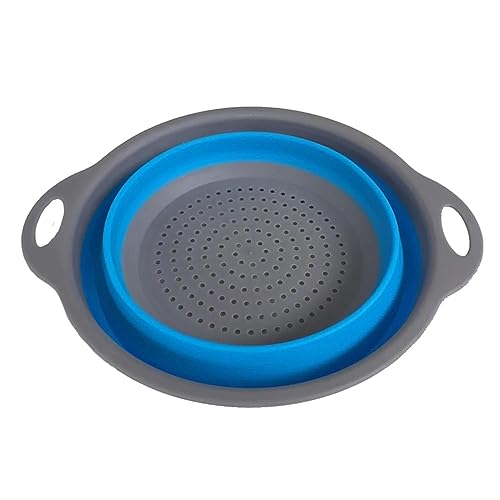 ATEVON Round Small Silicone Strainer widely Used in All Kinds of Household Kitchen Purposes While Using at The time of Washing Utensils for wash basins and Sinks etc - Image 1